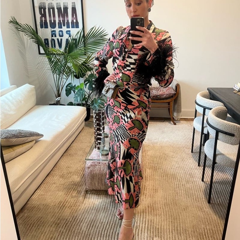 Stylish Multicolor Patterned Blouse - image 8